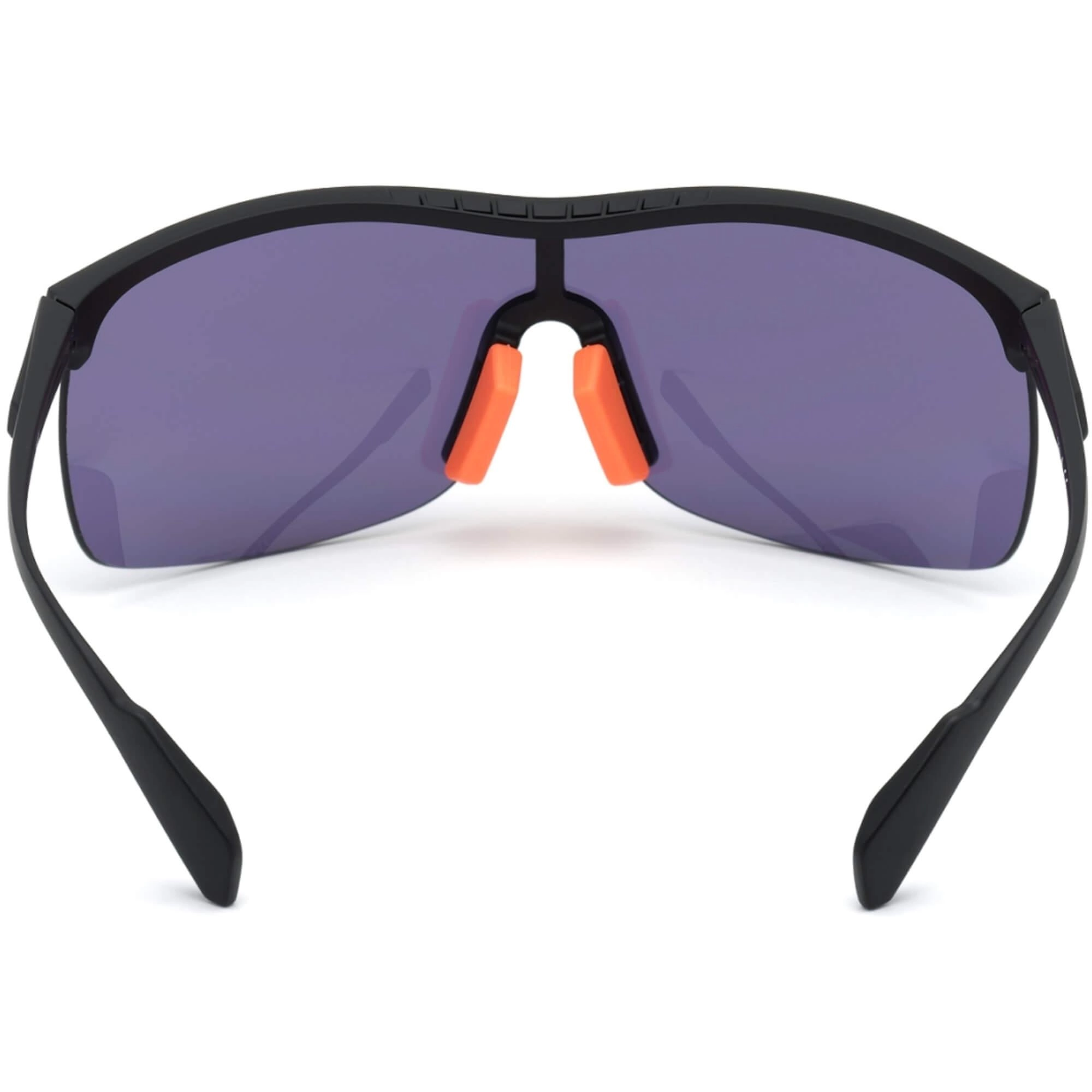 Adidas Women's Sunglasses - Half Rim Plastic Frame Smoke Lens | ADIDAS SP0003 02A