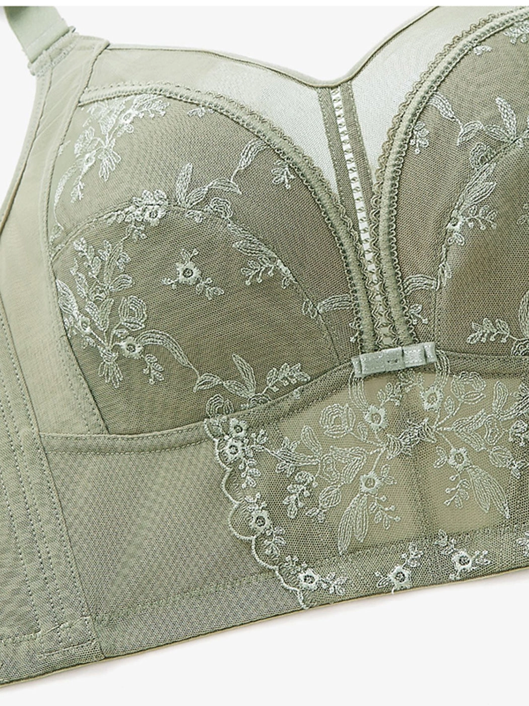 Adjustable Side Bulge Control Longline Bra
