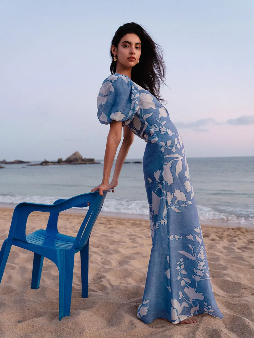 Amelie One Shoulder Maxi Dress