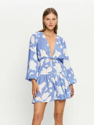 Amelie Tie Front Mini Dress