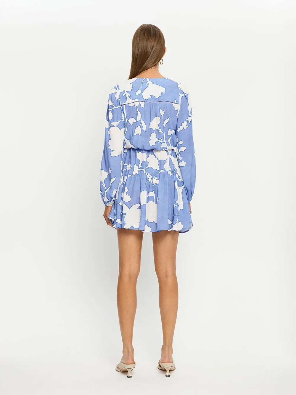 Amelie Tie Front Mini Dress