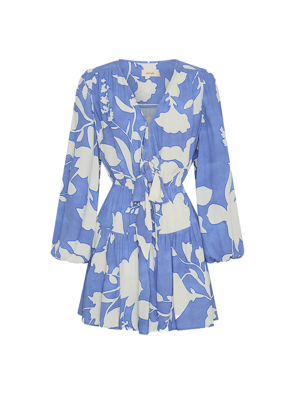 Amelie Tie Front Mini Dress