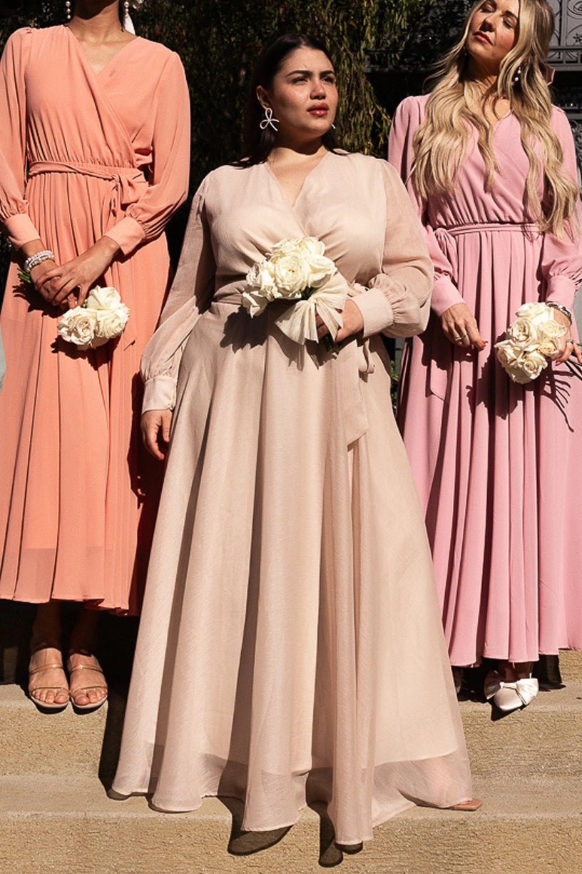 Andie Dress in Champagne
