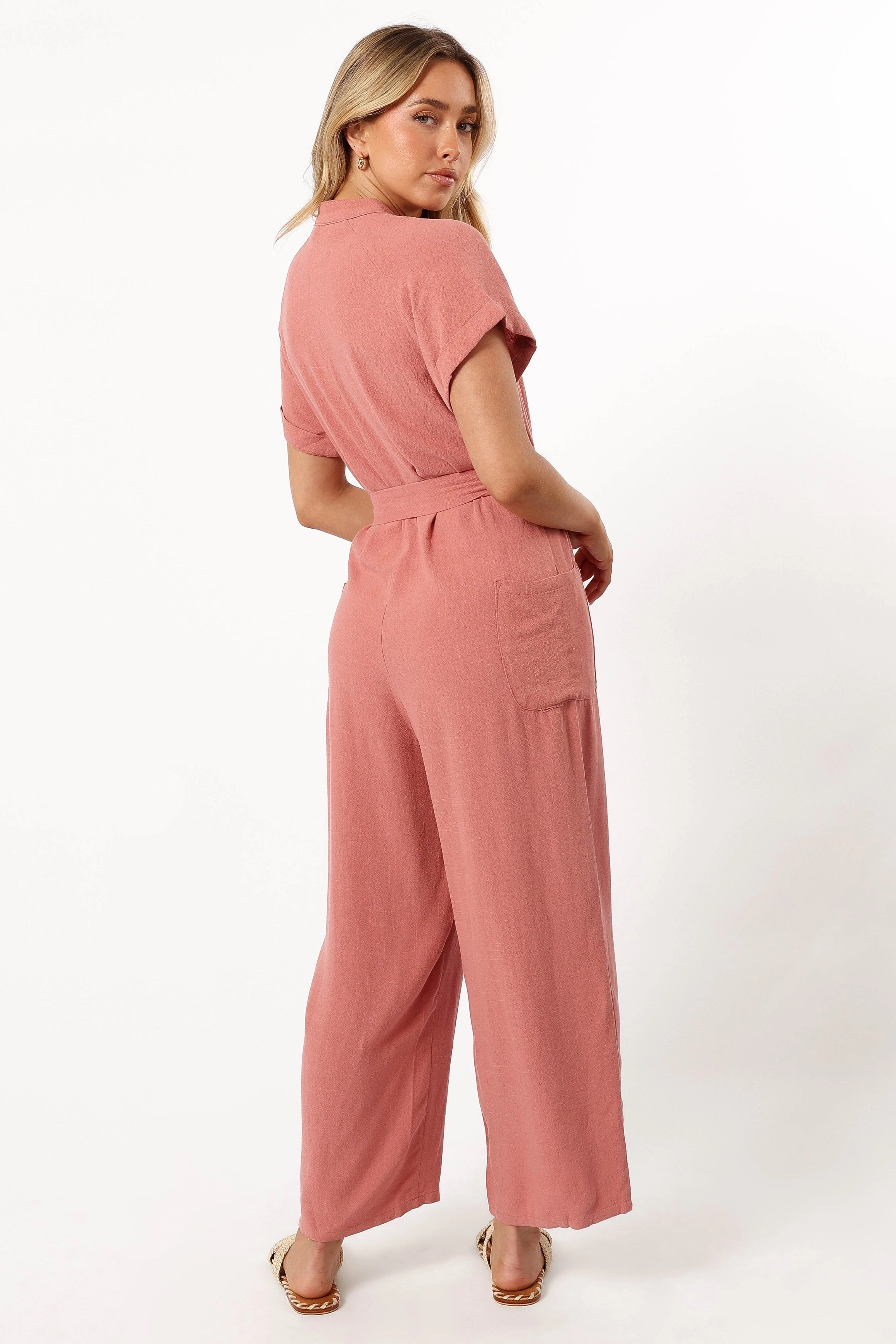 Archie Jumpsuit - Pink