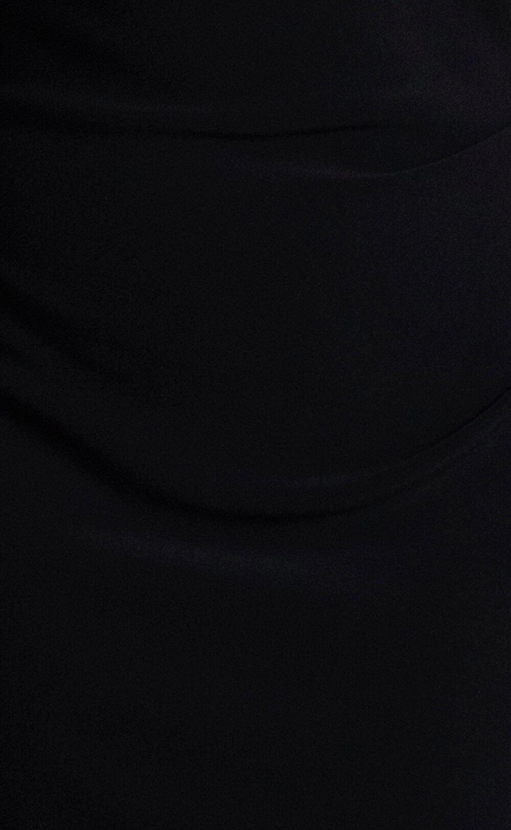 BE MINE ASYM DRESS - BLACK