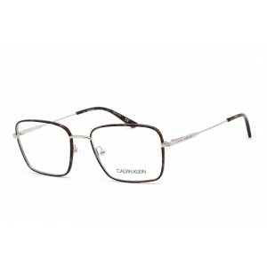 Calvin Klein Men's Eyeglasses - Rectangular Dark Tortoise Metal Frame | CK20114 235