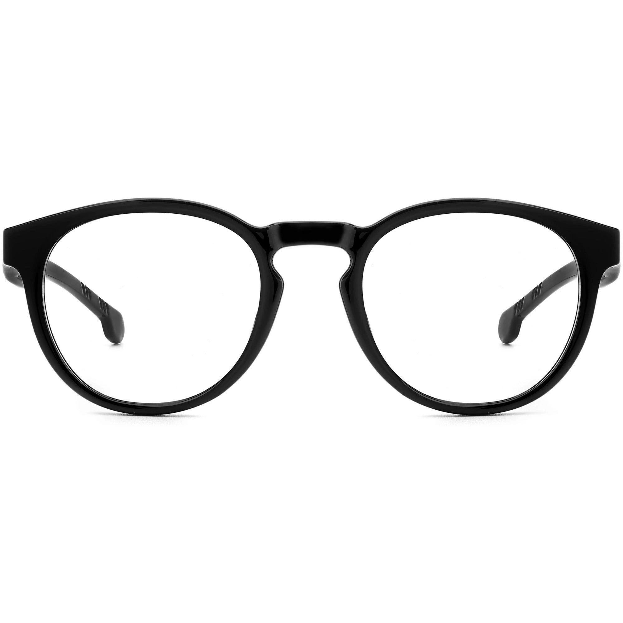 Carrera Men's Eyeglasses - Black Plastic Full Rim Round Shape Frame | CARDUC 019 807