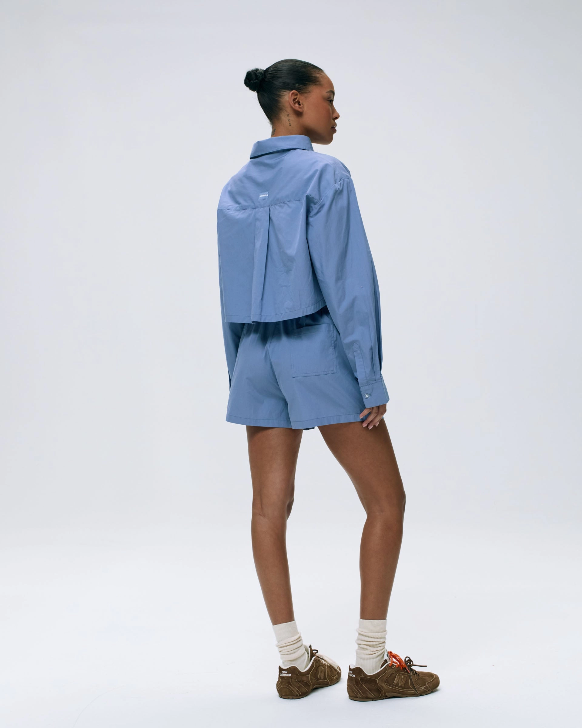Cotton Boxer Shorts - Blue