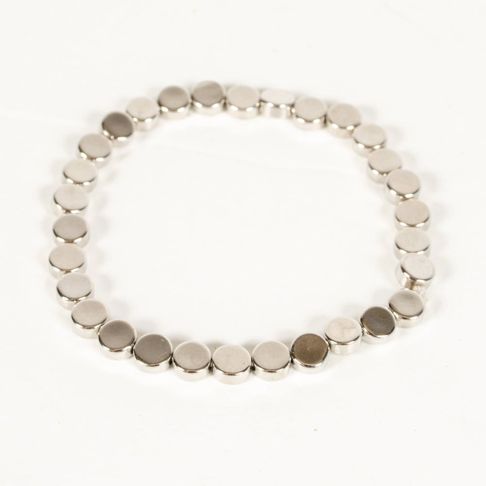 Cultured Coin Stretch Bracelet