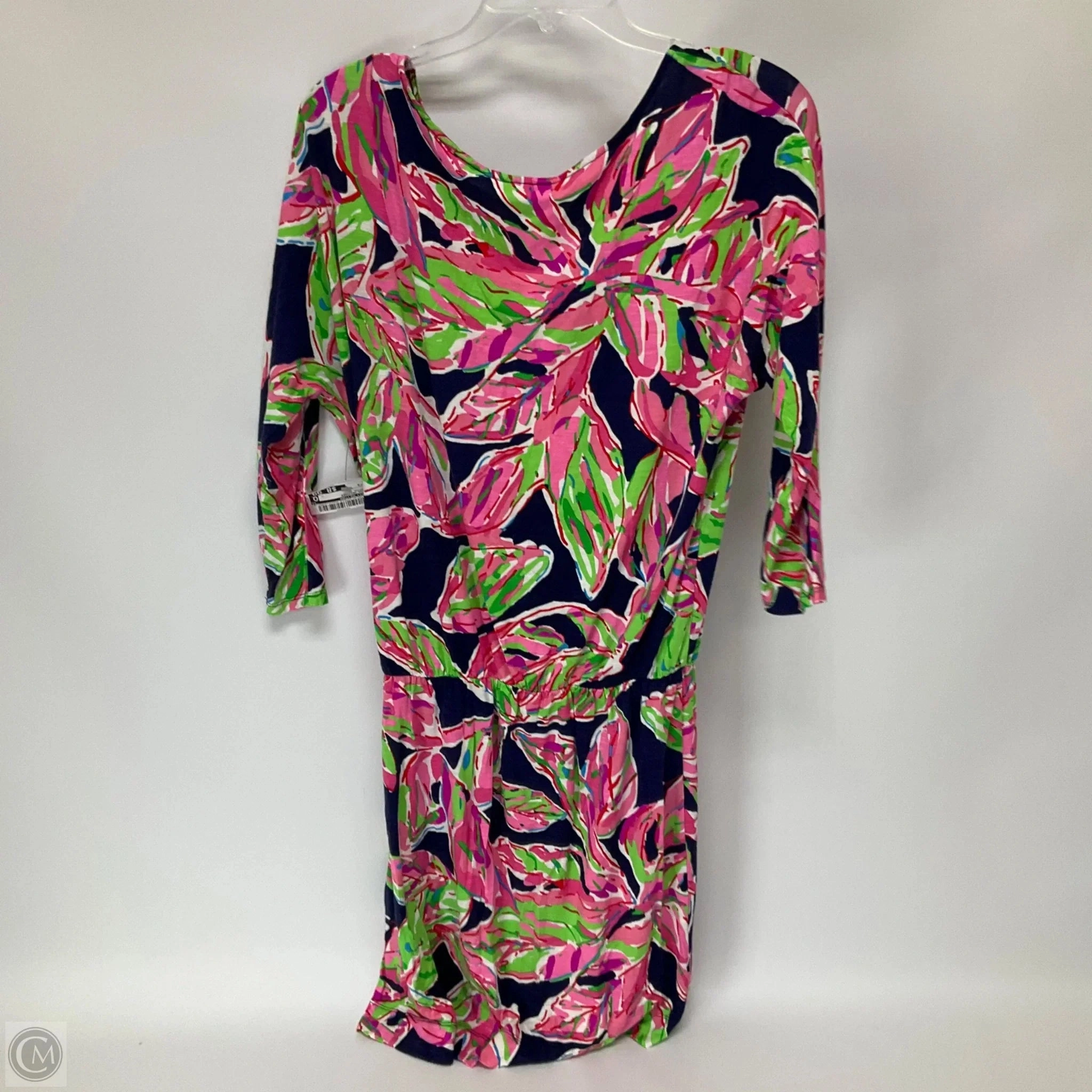 Dress Designer By Lilly Pulitzer In Tropical Print, Size: S