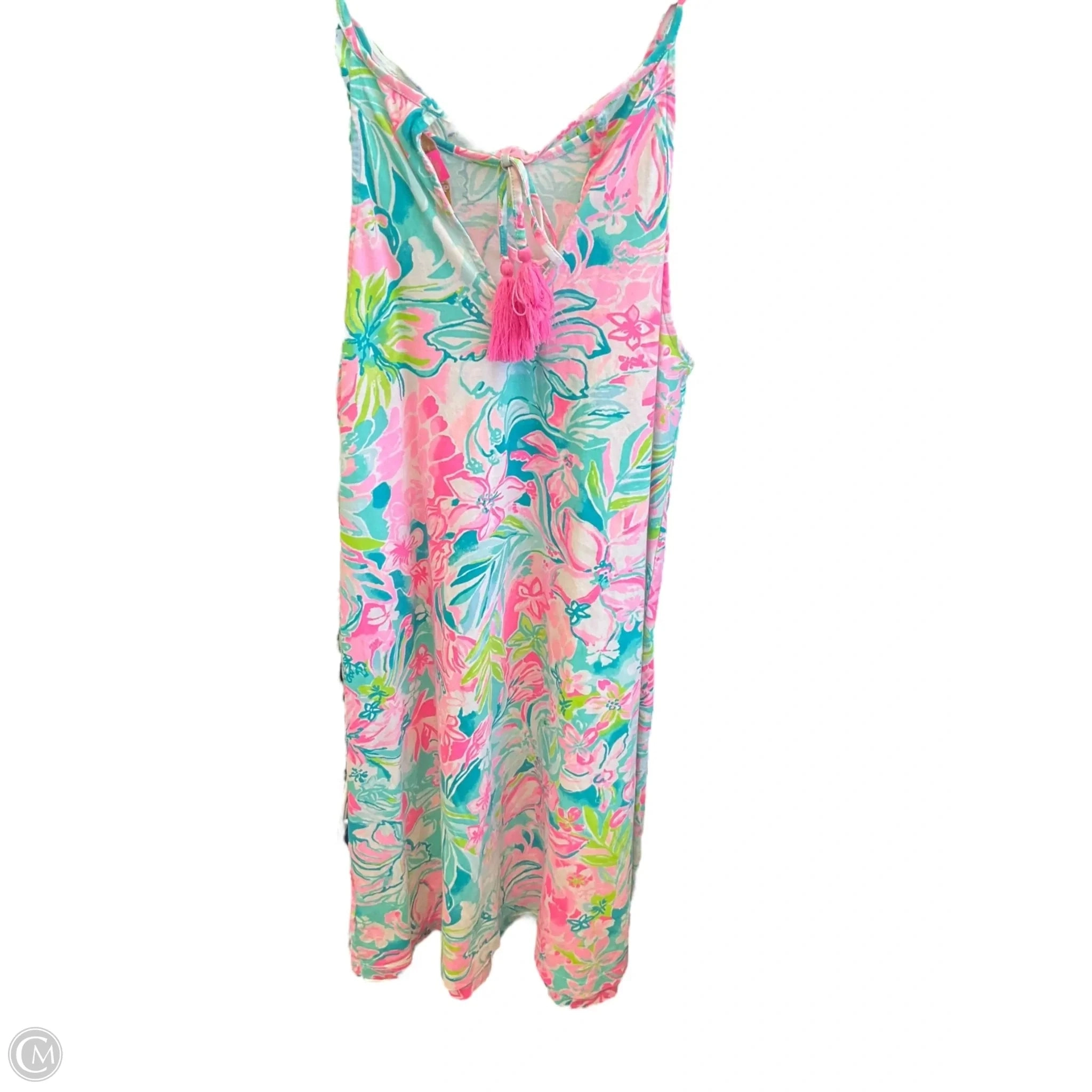 Dress Designer By Lilly Pulitzer In Tropical Print, Size: Xxs