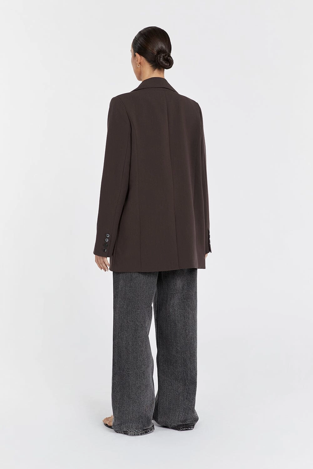 ELLE DARK CHOCOLATE BLAZER