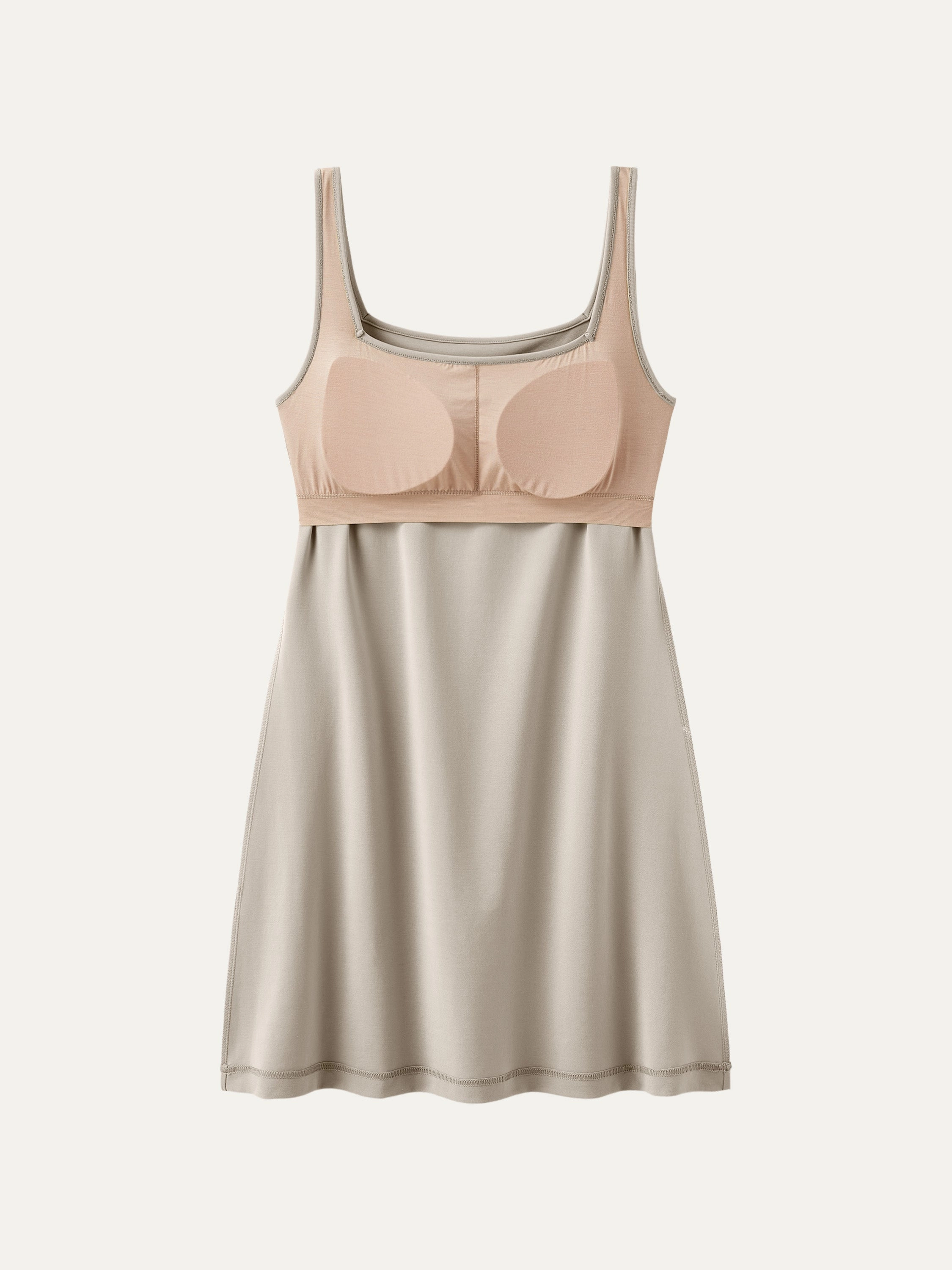 Everyday Square Neck New Airy Brami Dress