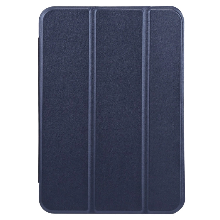 For iPad Mini 3-folding TPU Horizontal Flip Leather Tablet Case with Holder