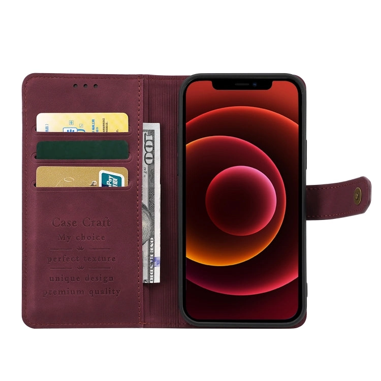 For Samsung Galaxy S21  5G Copper Buckle Horizontal Flip Leather Phone Case with Holder  Card