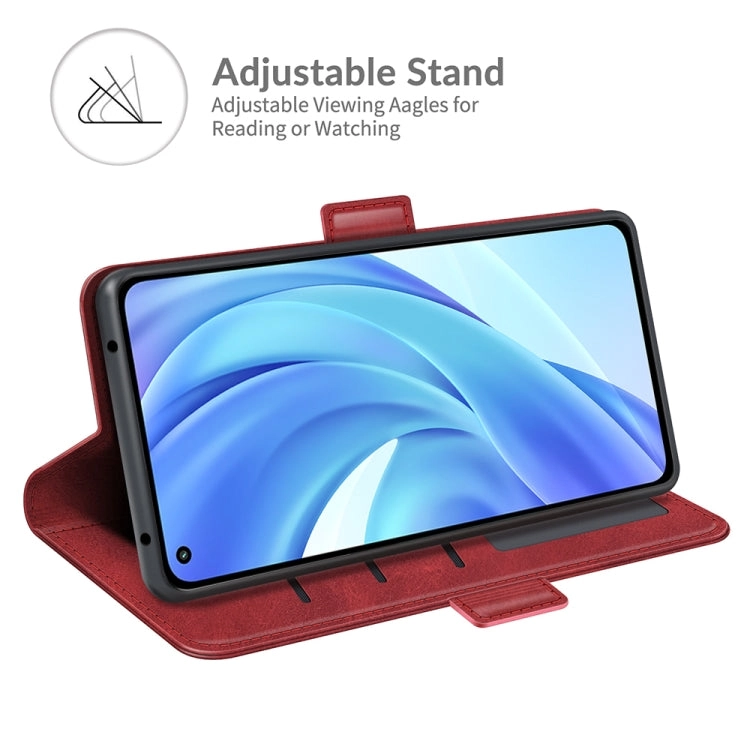 For Xiaomi Mi 11 Lite 4G / 5G Dual-side Magnetic Buckle Horizontal Flip Leather Case with Holder