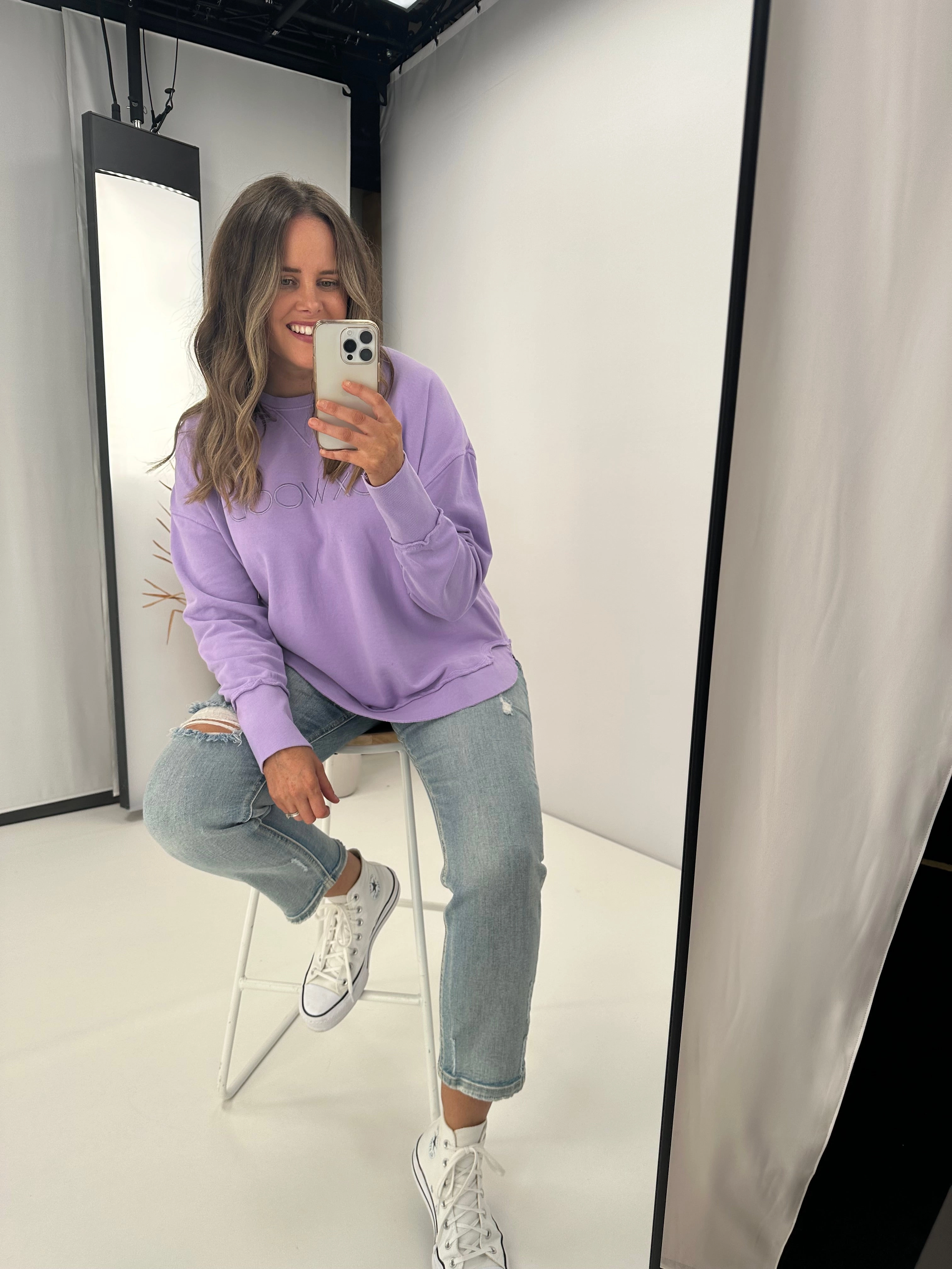 Foxwood Simplified Crew Lavender