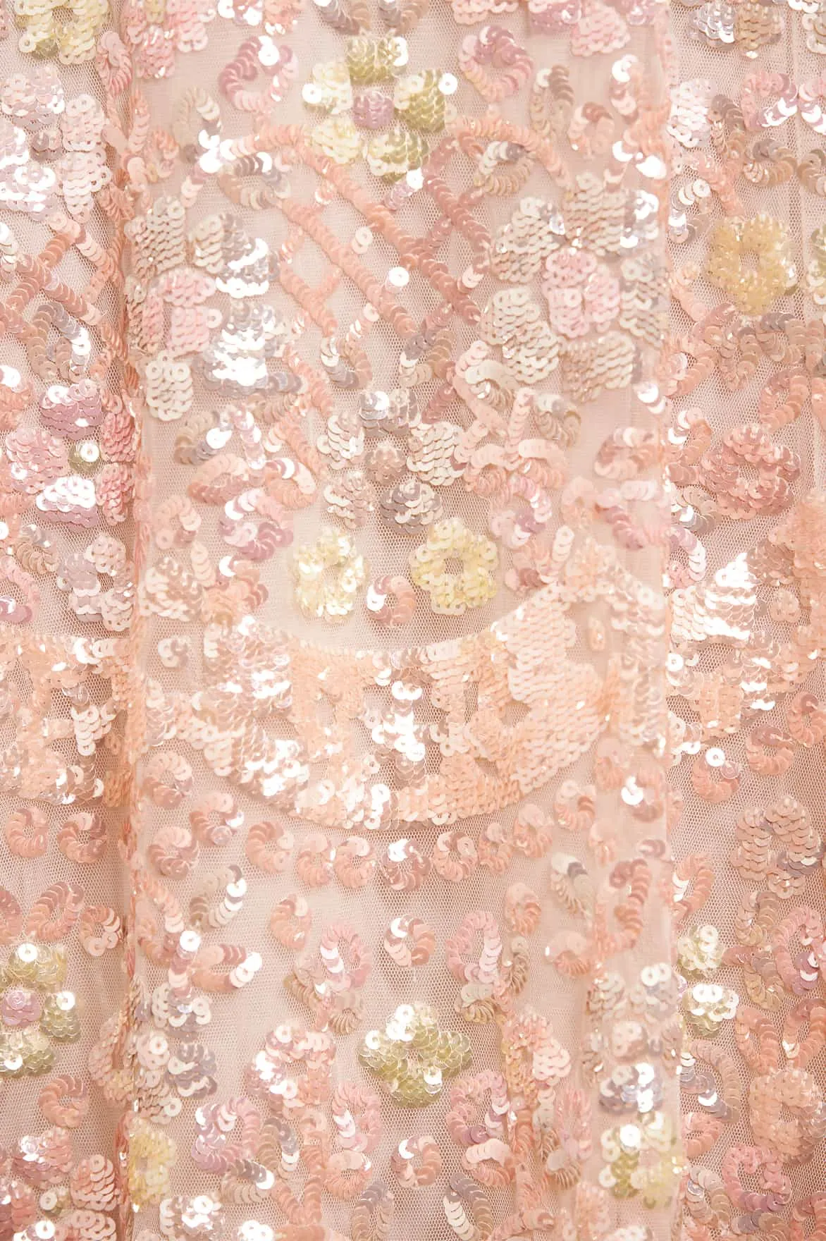 Garden Delight Gloss Ankle Gown