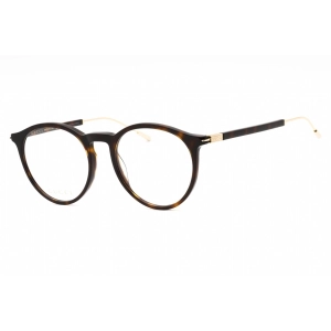 Gucci Women's Eyeglasses - Havana Acetate Round Shape Full Rim Frame | GG1274O 002