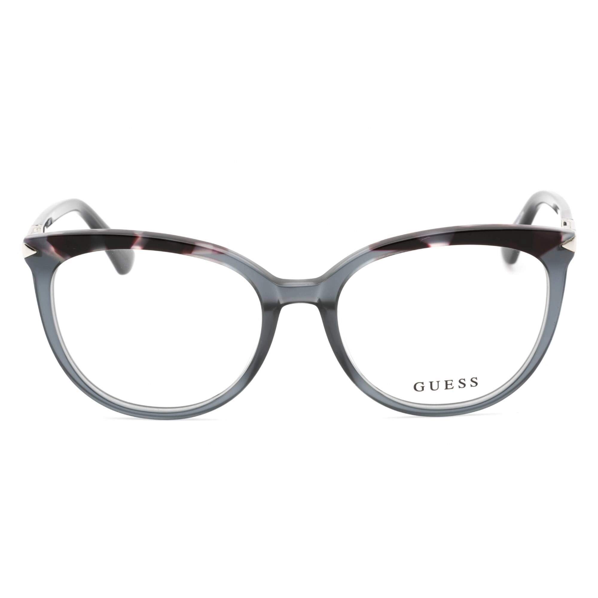 Guess Women's Eyeglasses - Grey/Other Plastic Full Rim Cat Eye Frame | GU2881 020