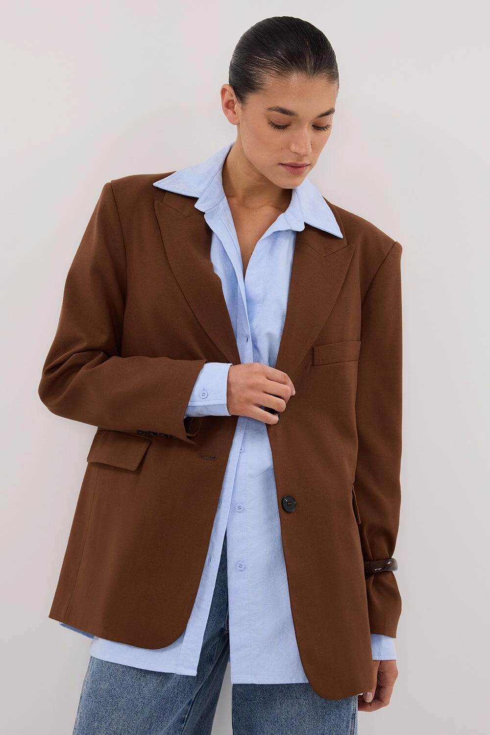 HARLEY RUST BOYFRIEND BLAZER