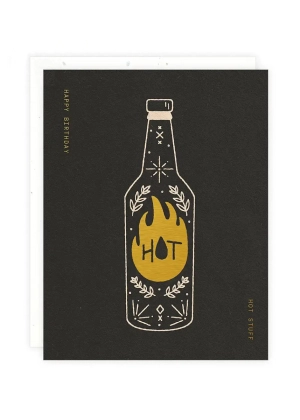 Hot Sauce Birthday Card