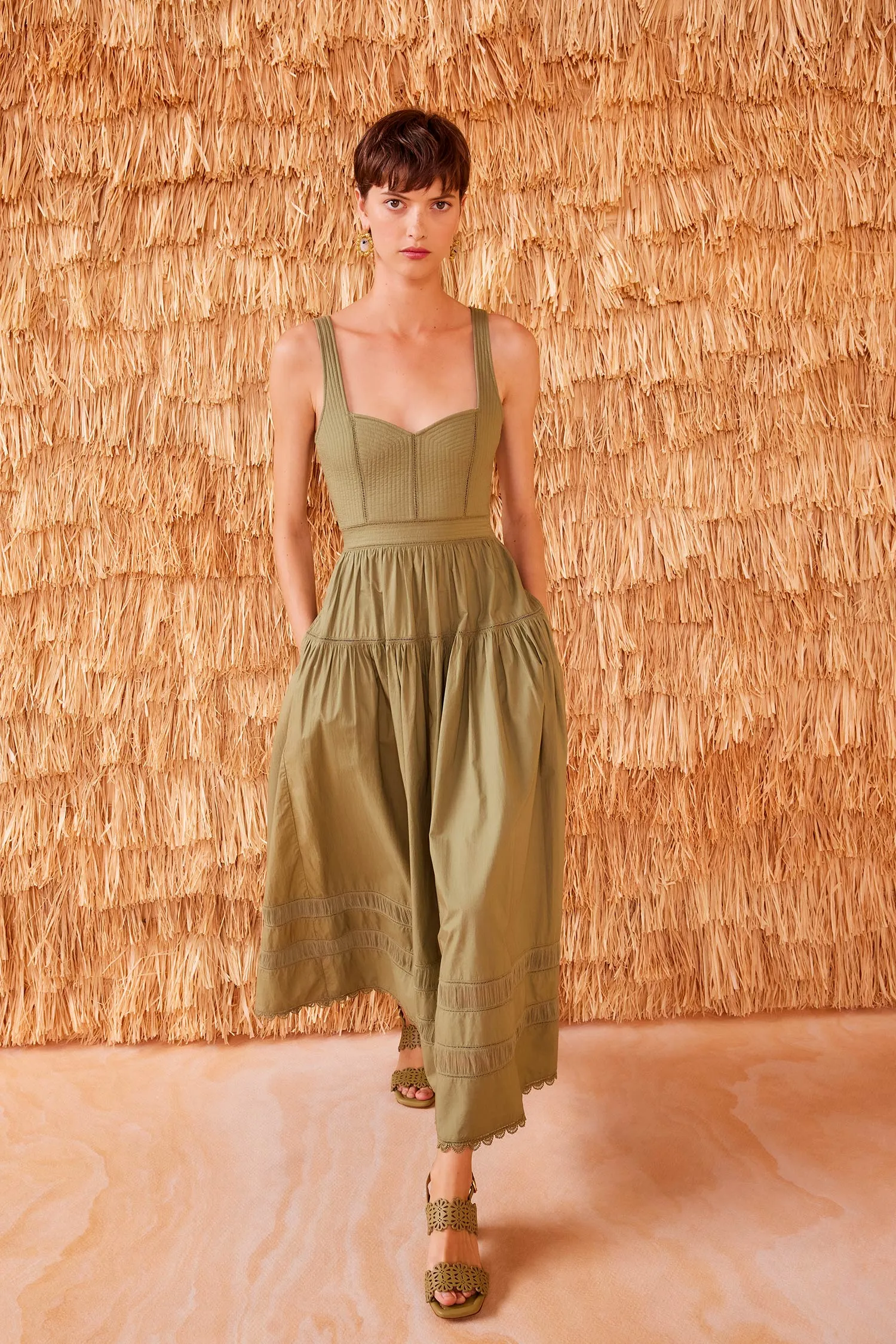Isadora Dress - Lichen