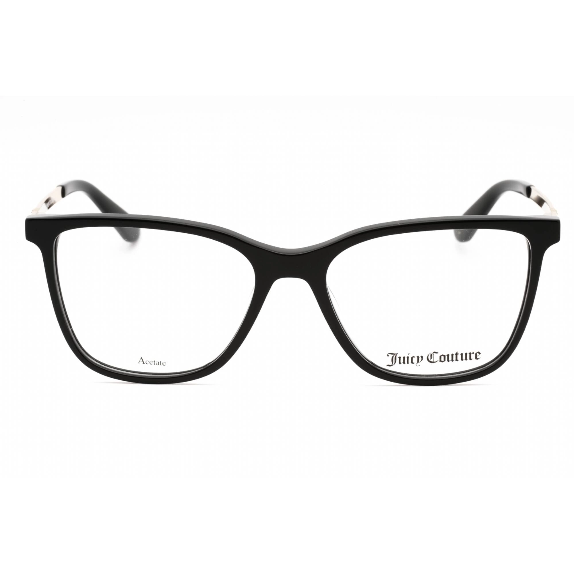 Juicy Couture Women's Eyeglasses - Black Plastic Cat Eye Full Rim | JU 229 0807 00