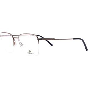Lacoste Men's Eyeglasses - Matt Light Ruthenium/Blue Metal Frame | LACOSTE L2254 035