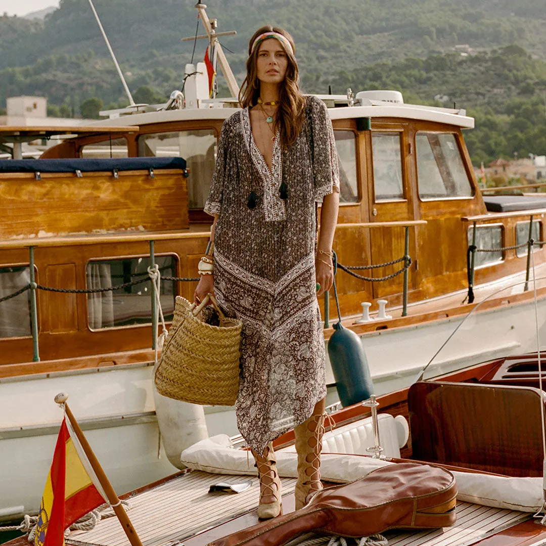 Little Bird Flutter Maxi Dress