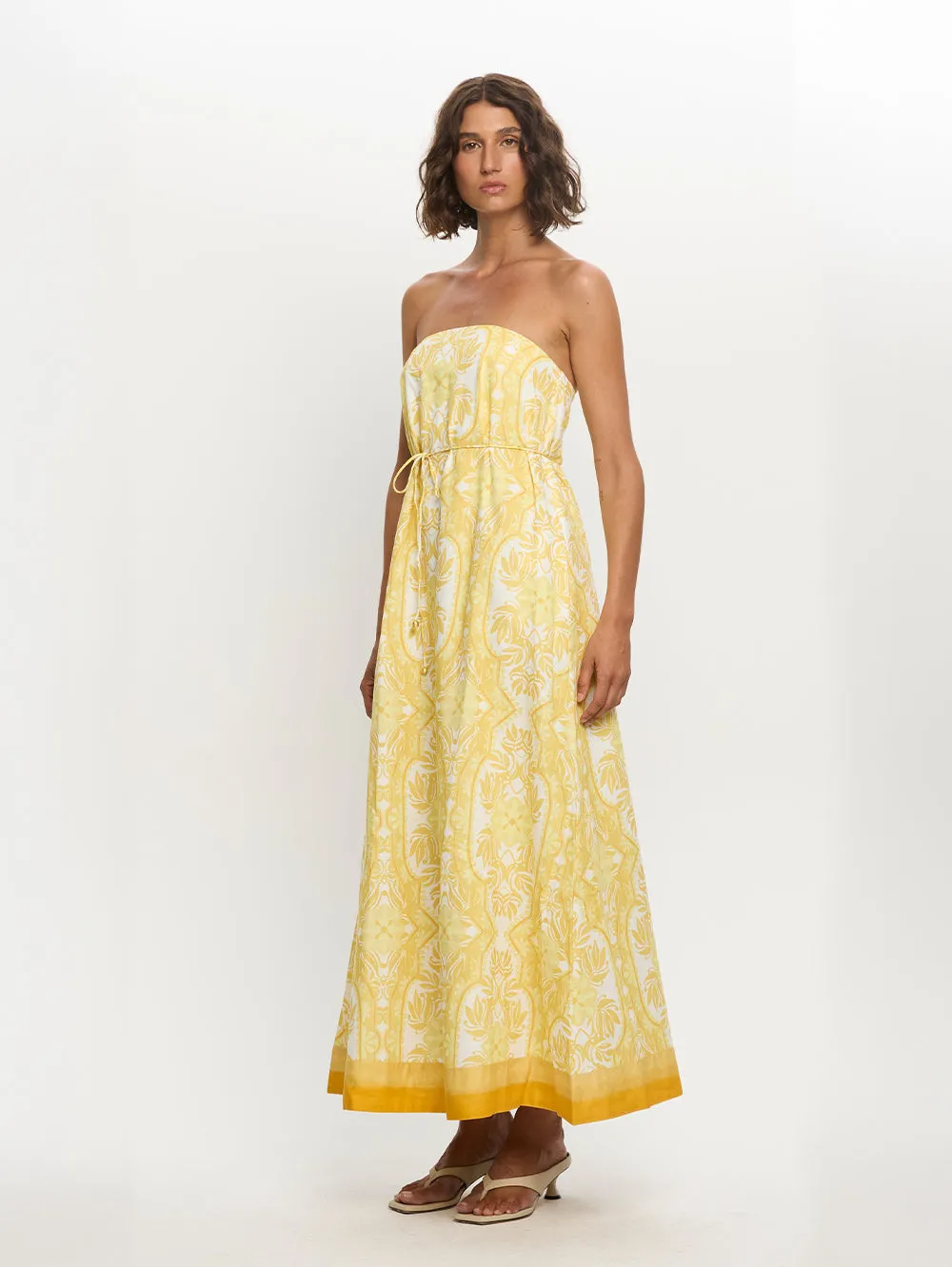 Madeline Strapless Maxi Dress