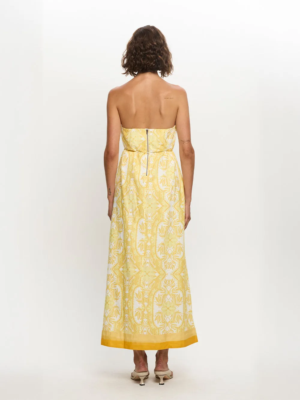 Madeline Strapless Maxi Dress