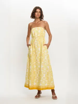Madeline Strapless Maxi Dress