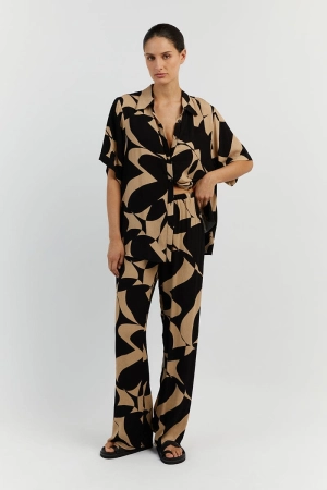 MAPLE CAMEL DRAWSTRING PANT
