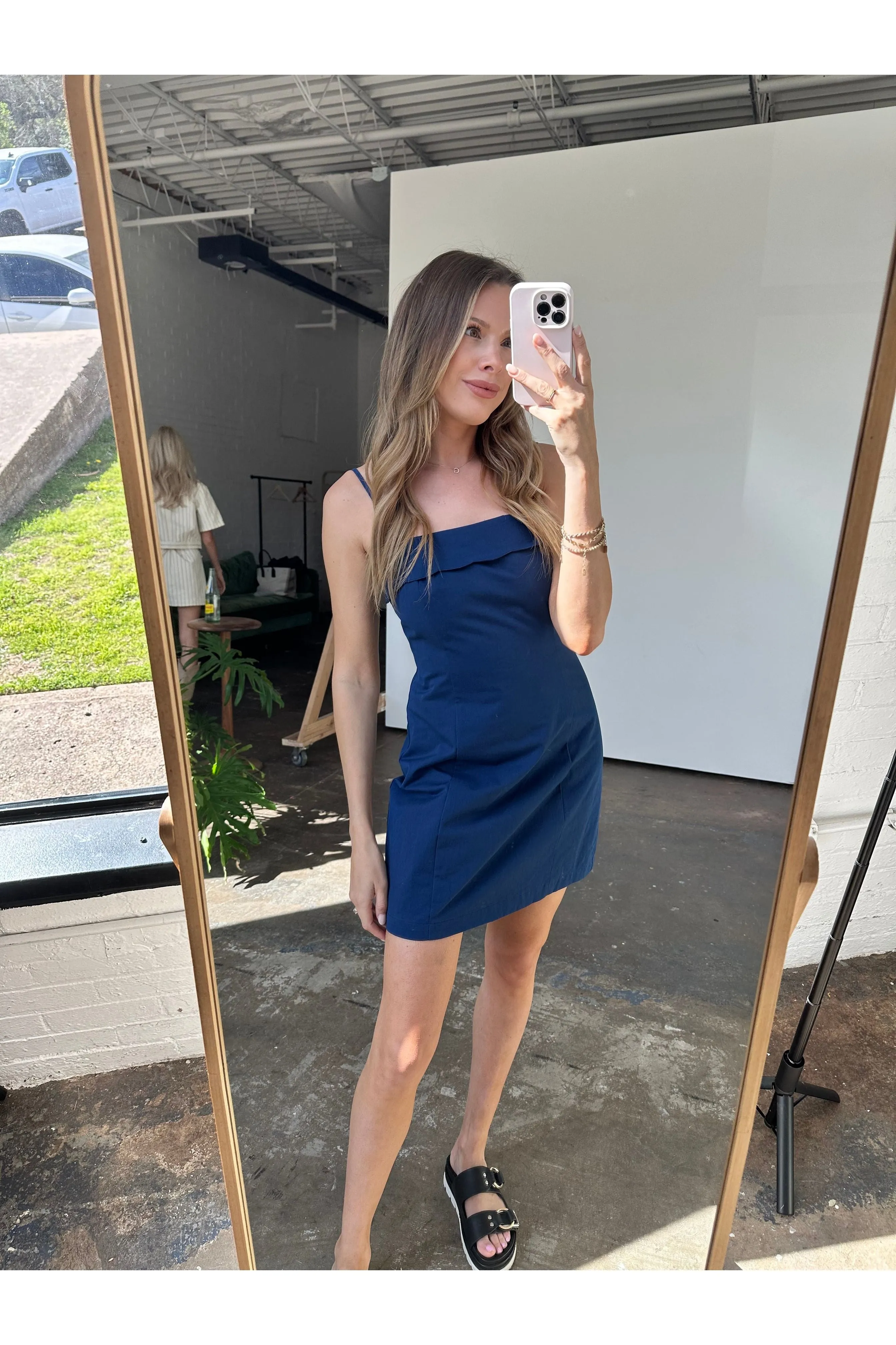 Maritime Melody Mini Dress