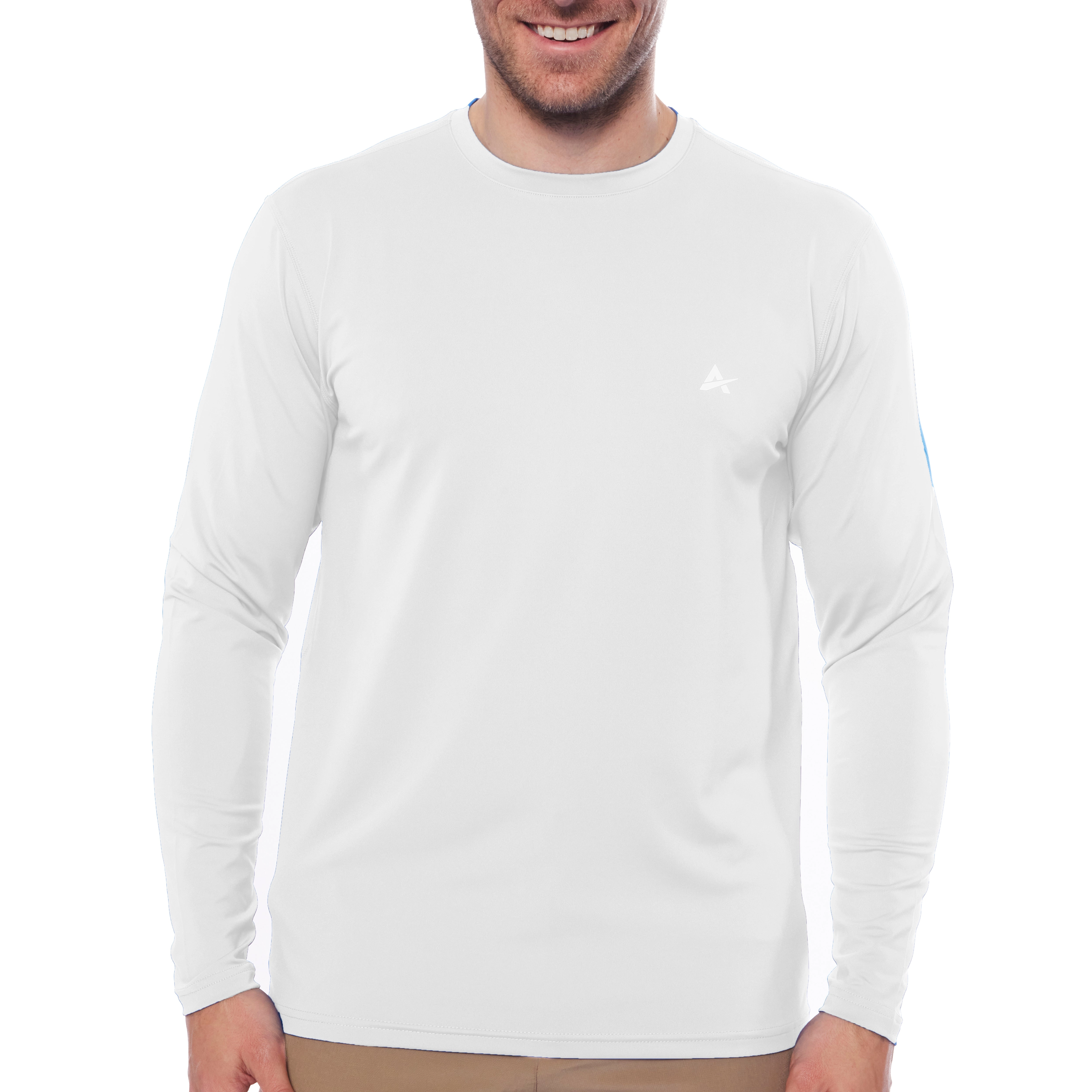 Men's Cooling Crew Neck Long Sleeve T-Shirt
