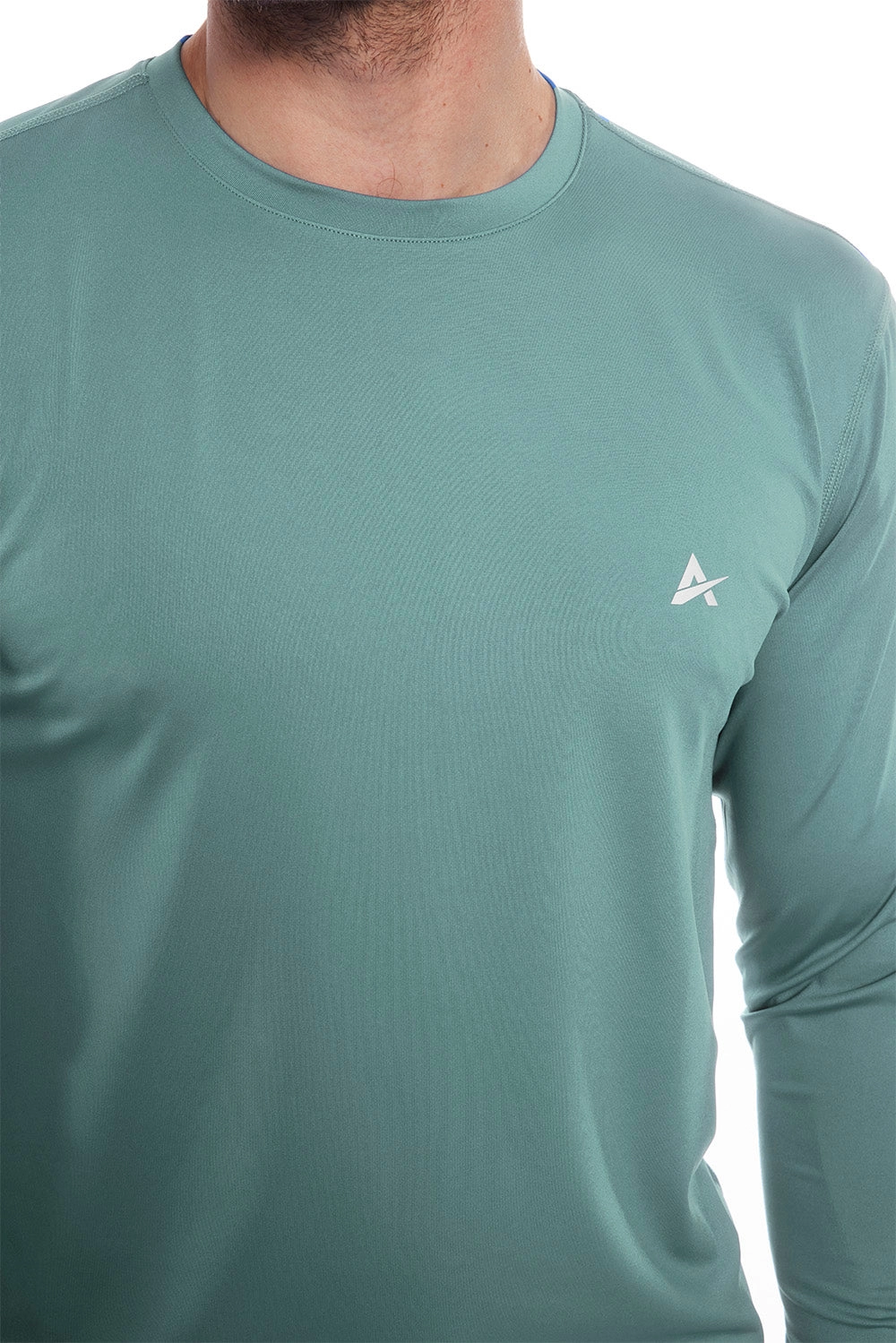 Men's Cooling Crew Neck Long Sleeve T-Shirt