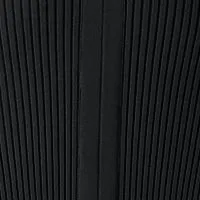 MIXED RIB MIDI DRESS