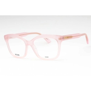 Moschino Women's Eyeglasses - Pink Acetate Cat Eye Shape Full Rim Frame | MOS606 35J