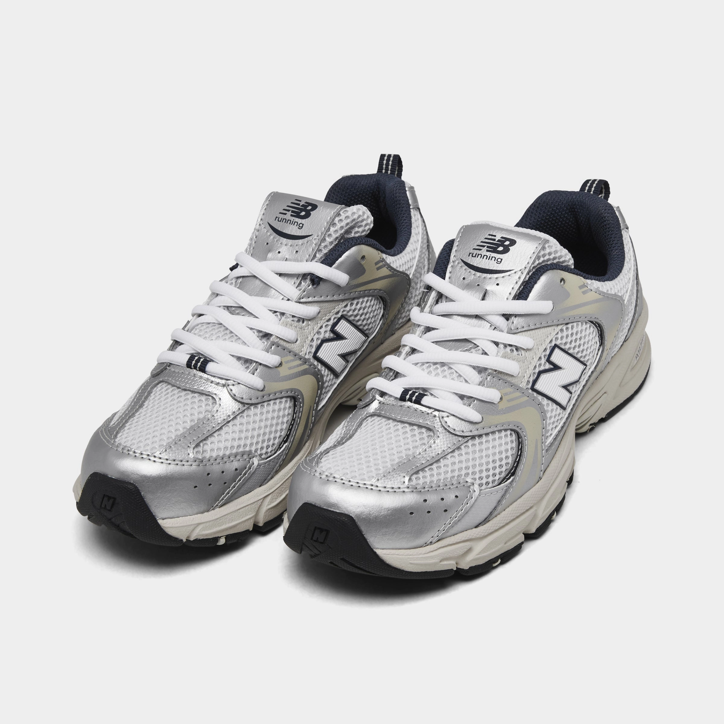 New Balance Juniors' 530 Summer Fog / Nimbus Cloud - NB Navy