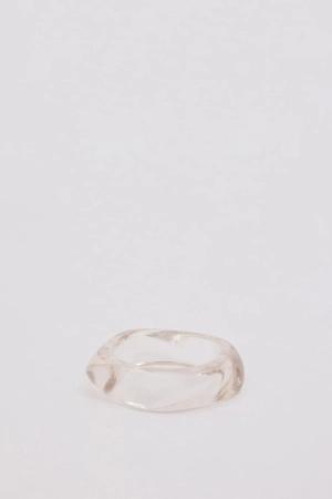 NOAH THE LABEL CLEAR RESIN BANGLE