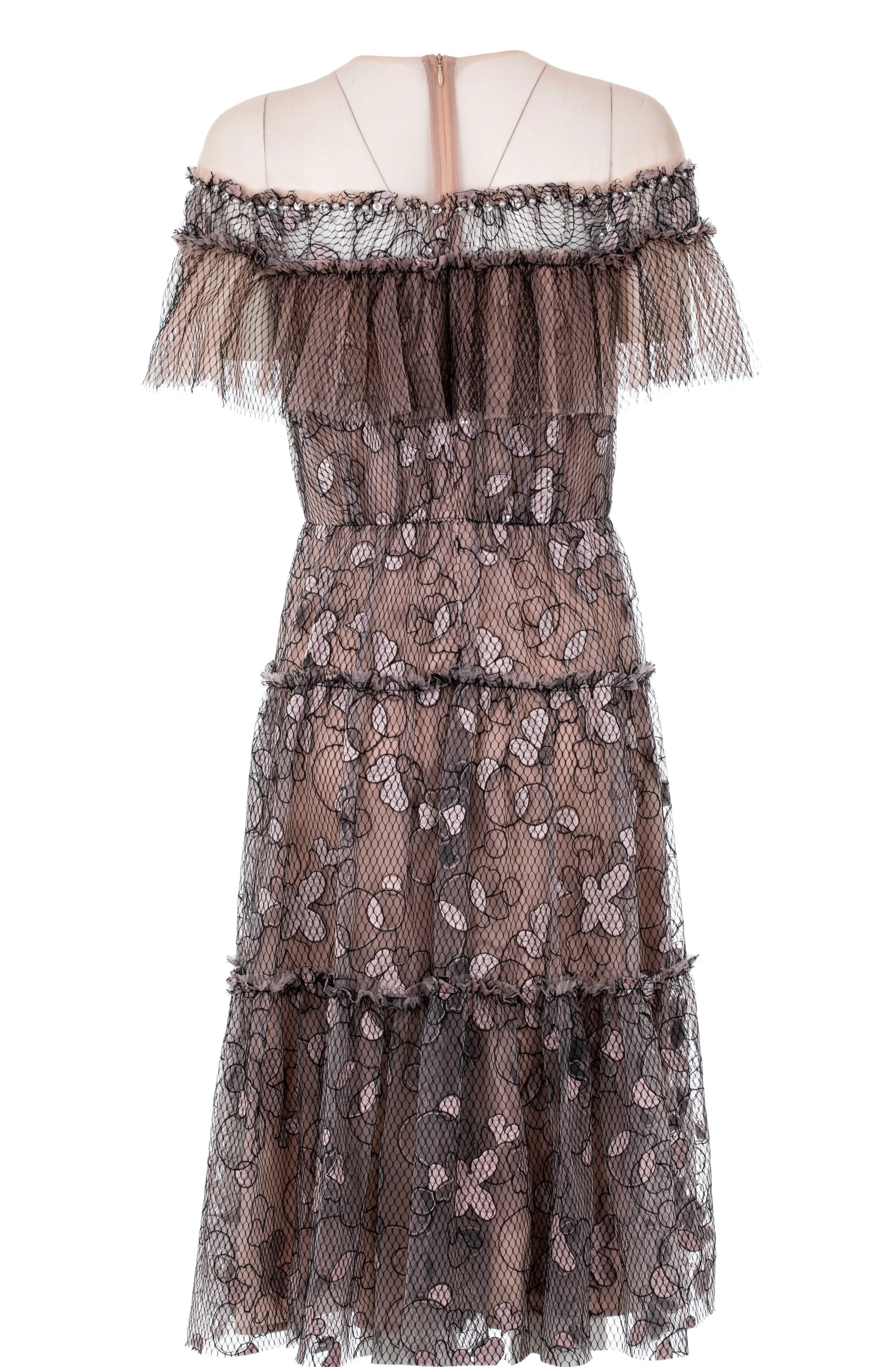 One shoulder elegant dress
