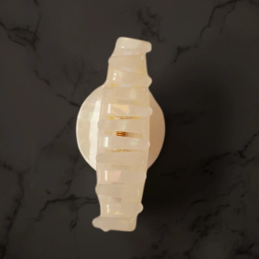 Pearlescent Cloud Hair Claw