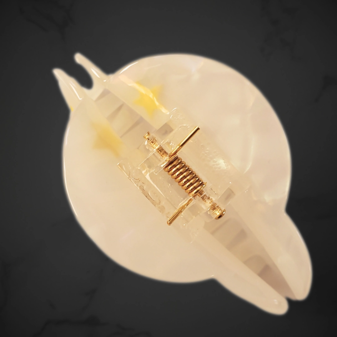 Pearlescent Cloud Hair Claw