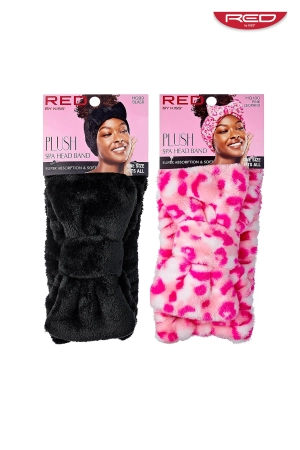 RED BY KISS PLUSH SPA HEADBAND