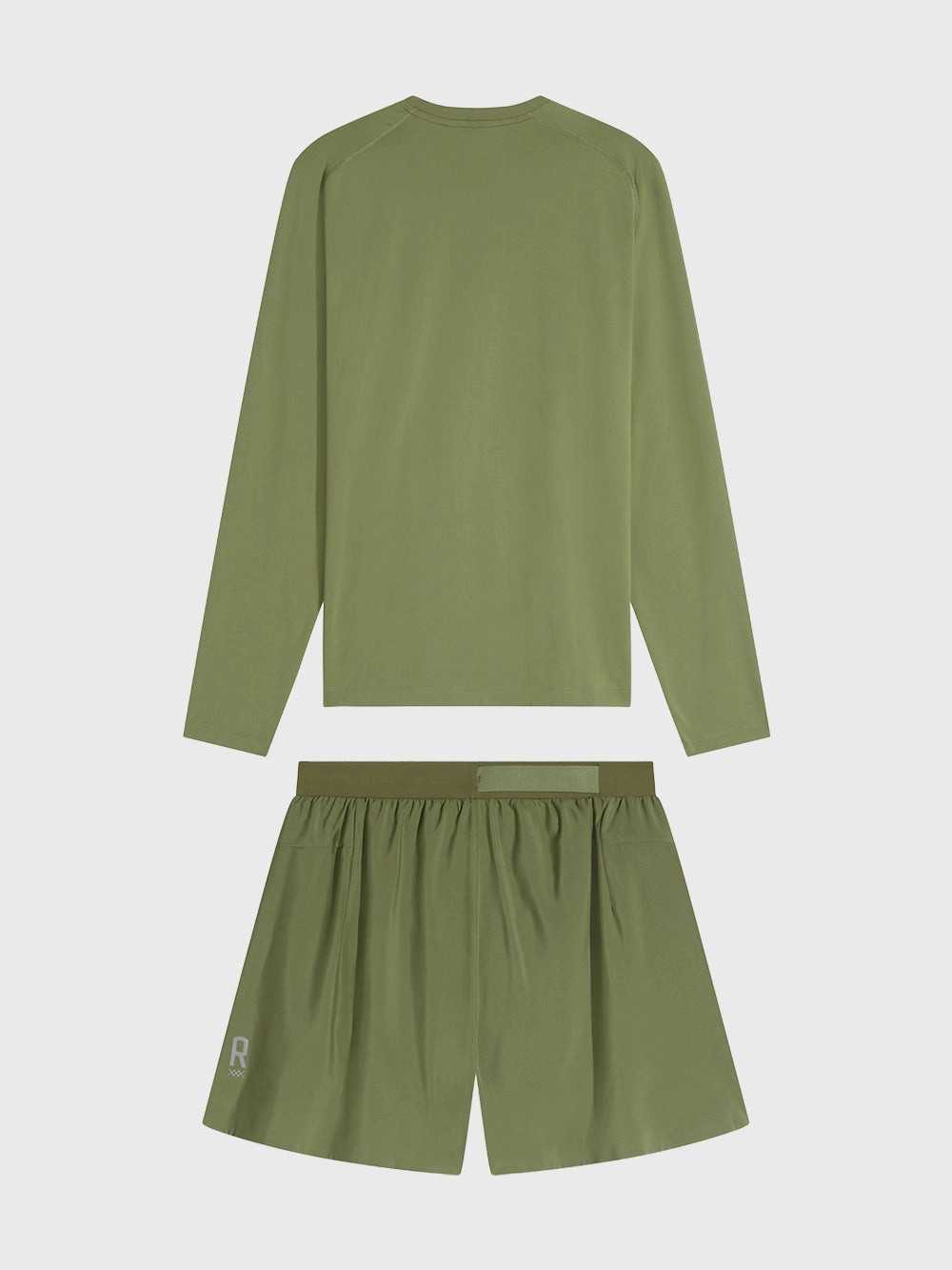 RHONE OLIVINE LONG SLEEVE AND 5" SHORT SET