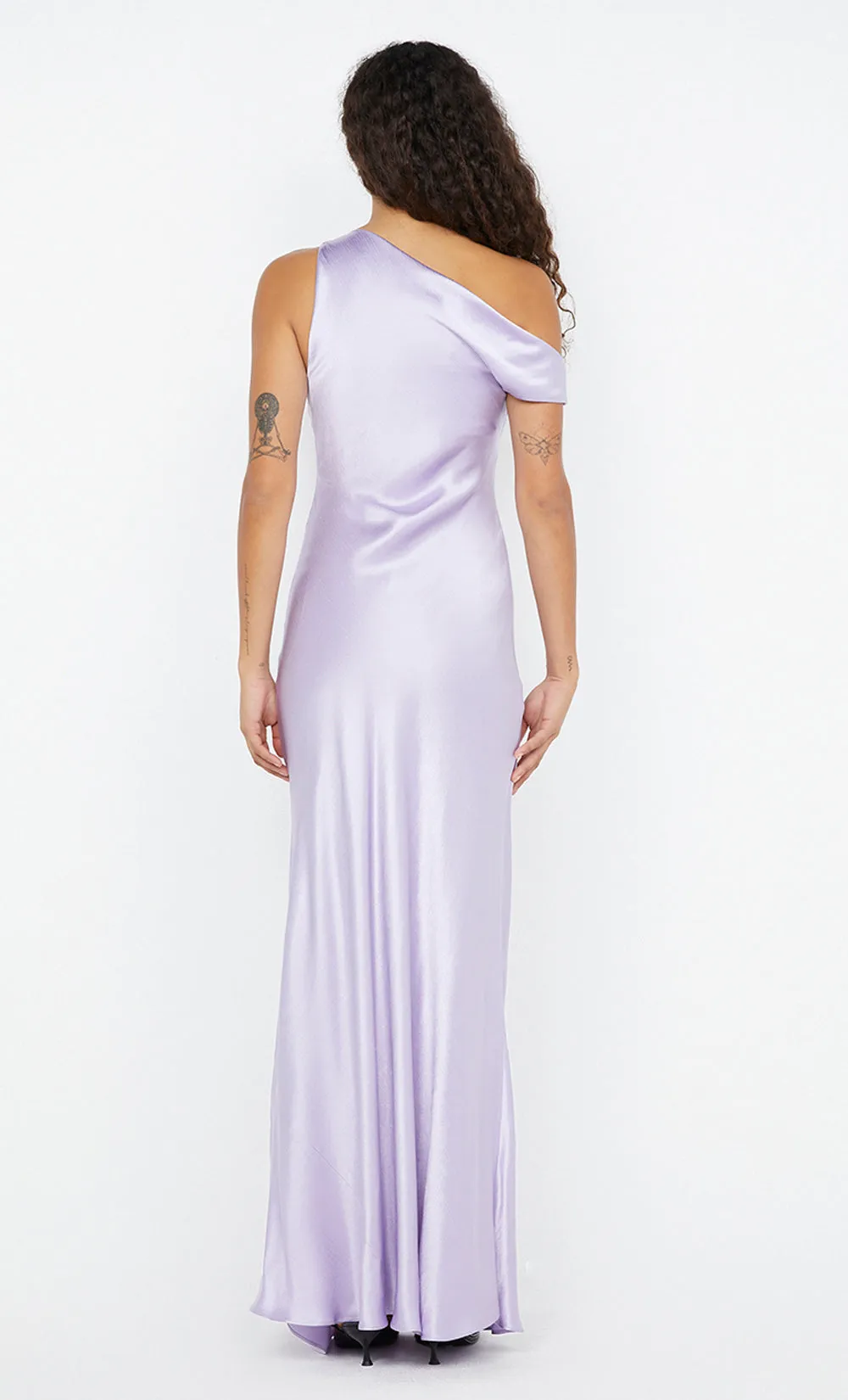 SOL ASYM DRESS - LILAC