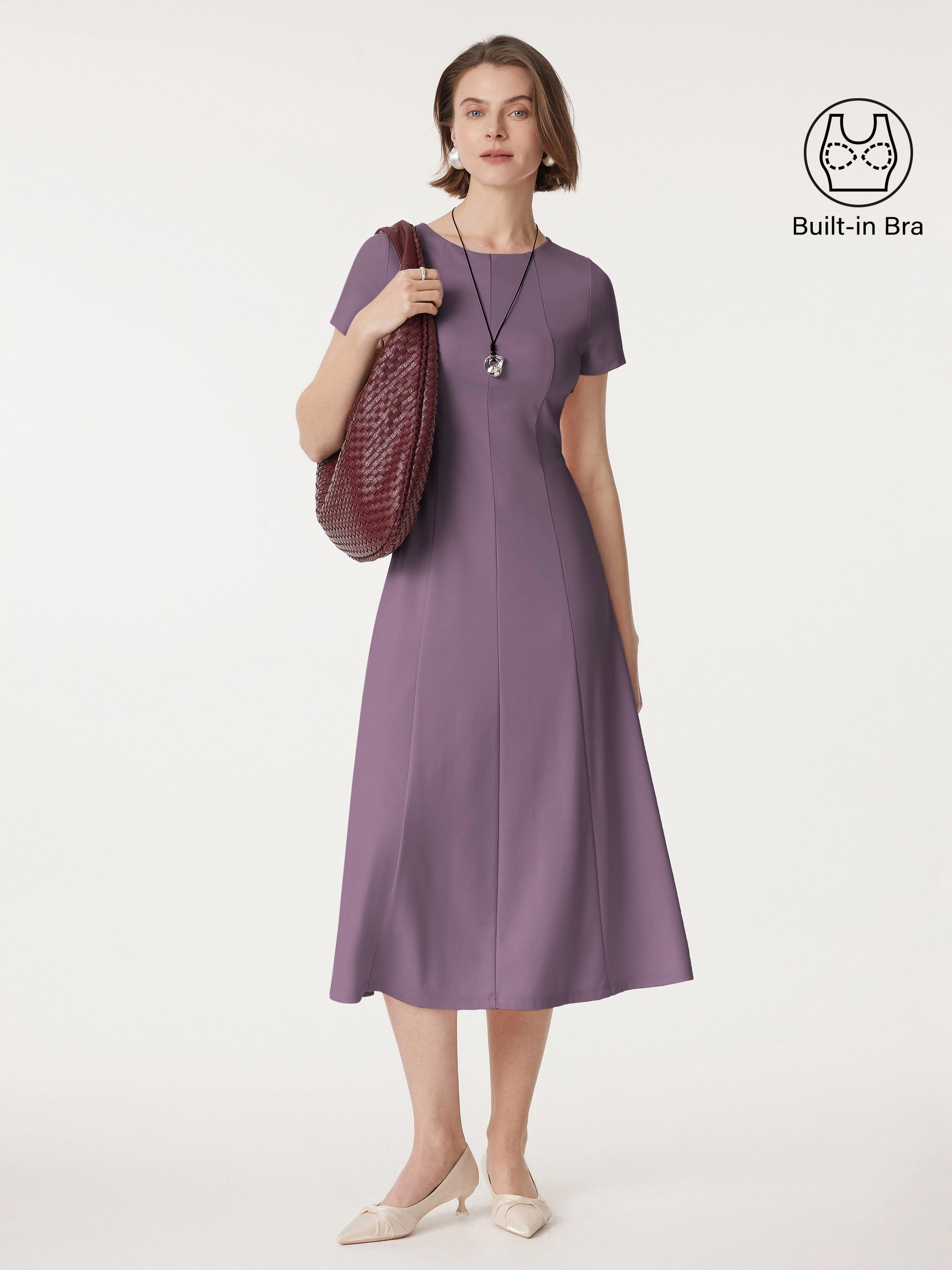 Statement New Airy Brami Dress with Pockets