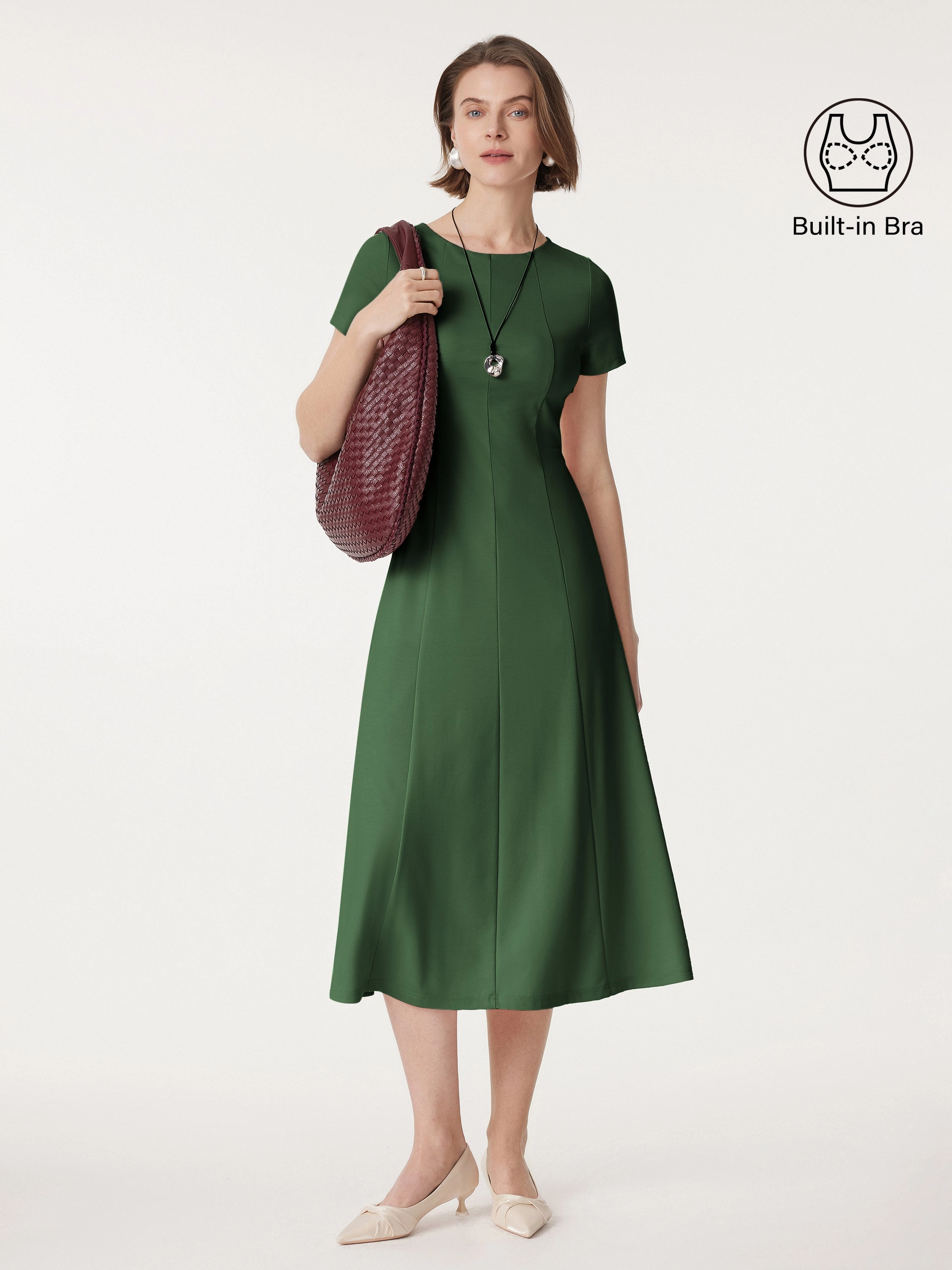 Statement New Airy Brami Dress with Pockets