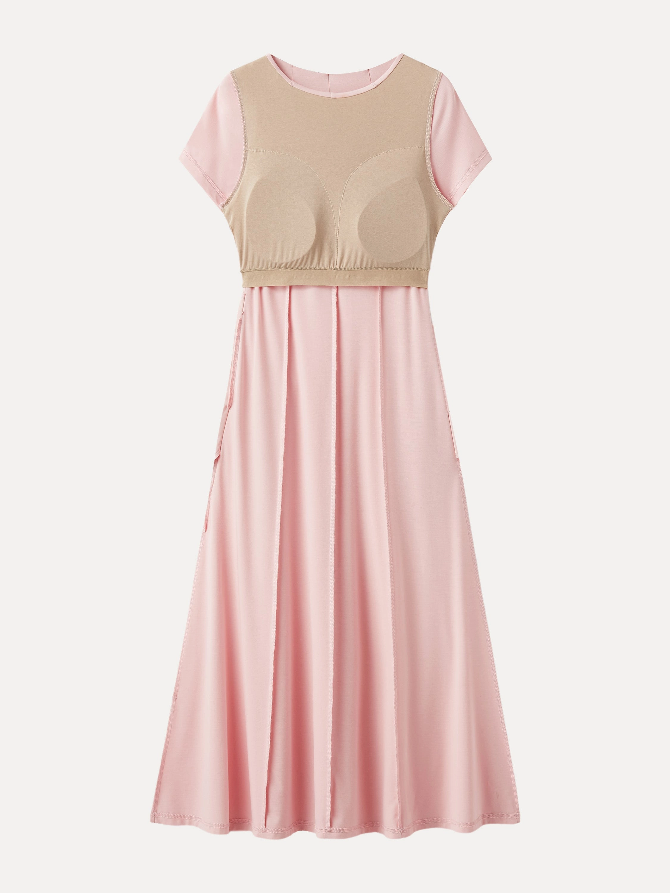 Statement New Airy Brami Dress with Pockets